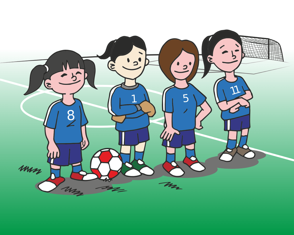 ilustrasi rpph tema pakaian olahraga sepak bola